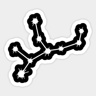 Virgo Constellation Sticker